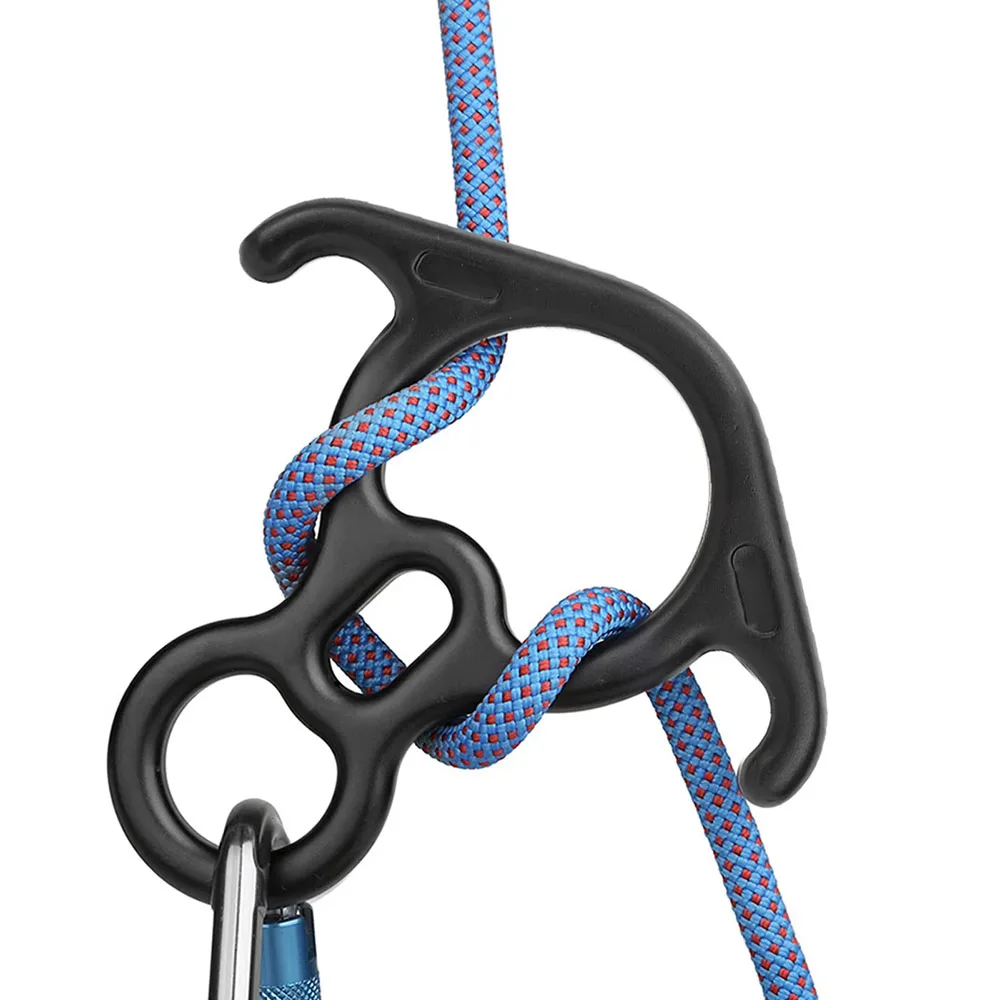 Aerial Silk Yoga Hardware Kit 30kN Swivel Connector Figure 8 Descender Climbing Carabiner Set for Aerial Dance Rescue Training view 6
