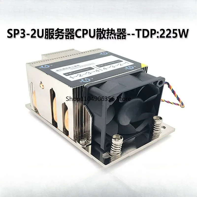 

Радиатор для процессора P22 IPC EPYC 7742 SP3 XiaoLong, вентилятор LGA4094