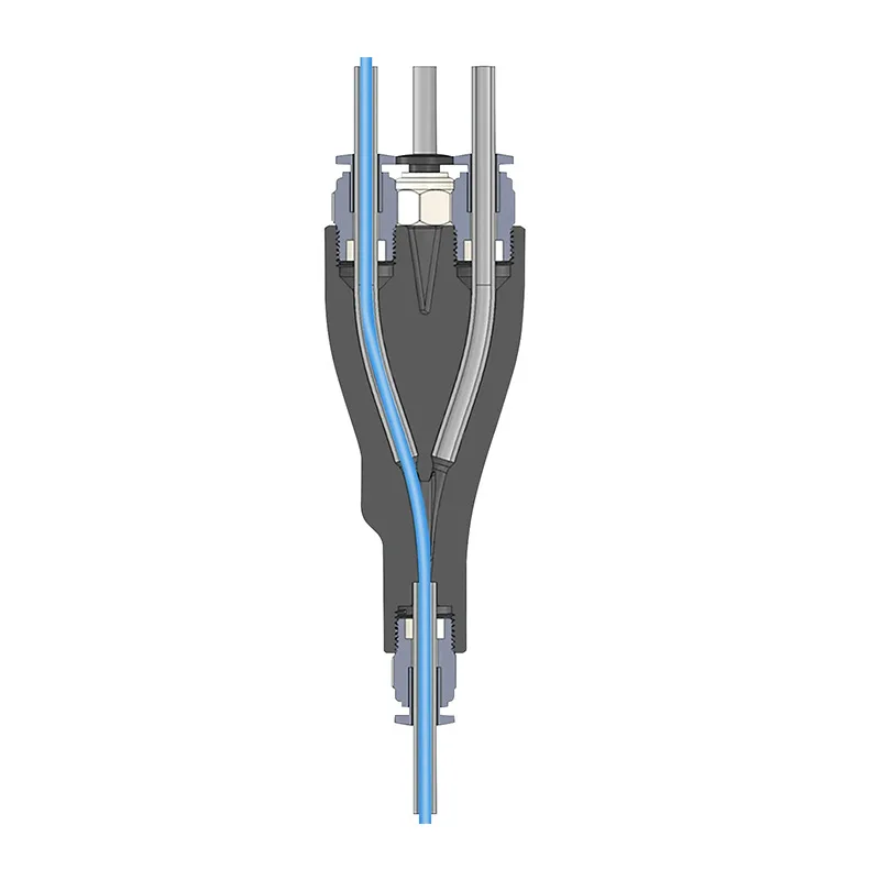 

AMS connector 4-in-1 PTFE adapter, pipeline extension port 4, multicolor supply, suitable for BambulabX1/X1C/P1P/P1S/A1/A1mini