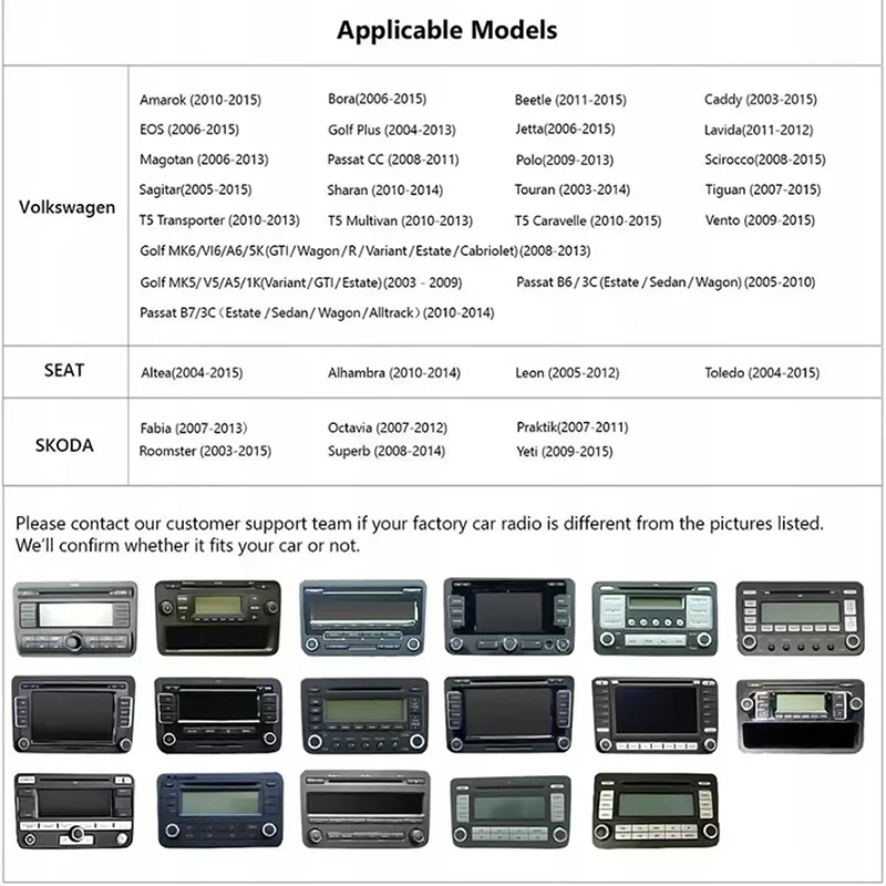 8 '' For VW Amarok 2011-2016 Car Radio Multimedia Stereo Head Unit Apple Carplay Android 13 Auto GPS AM 4+64GB 2 Din