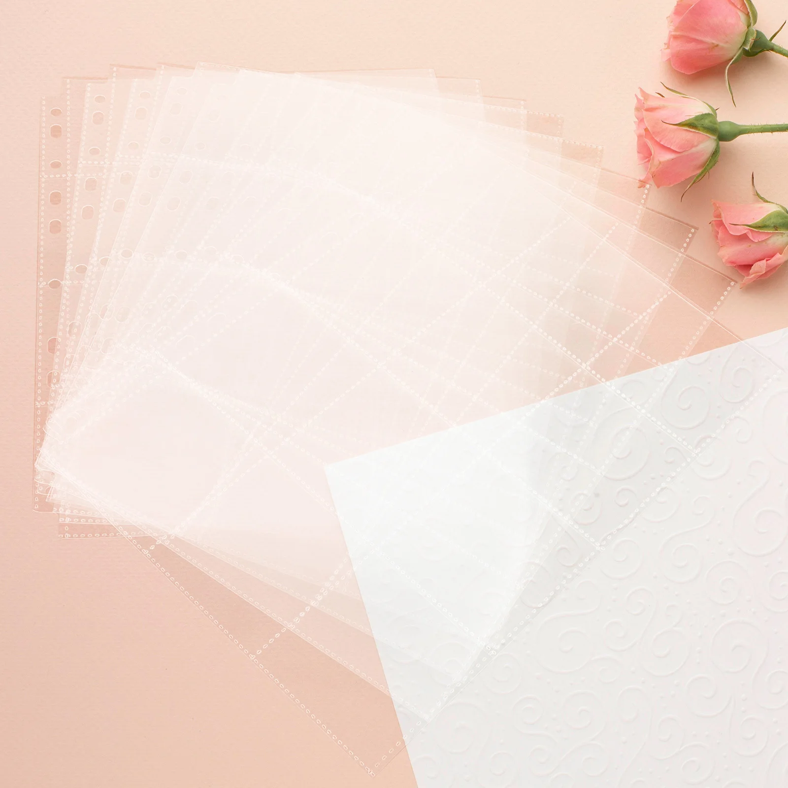 

10 шт. держатель для бейджей, прозрачные полипропиленовые рукава для булавок, карточек, коллекции монет, штампов для хранения страниц альбомов, сменные стержни