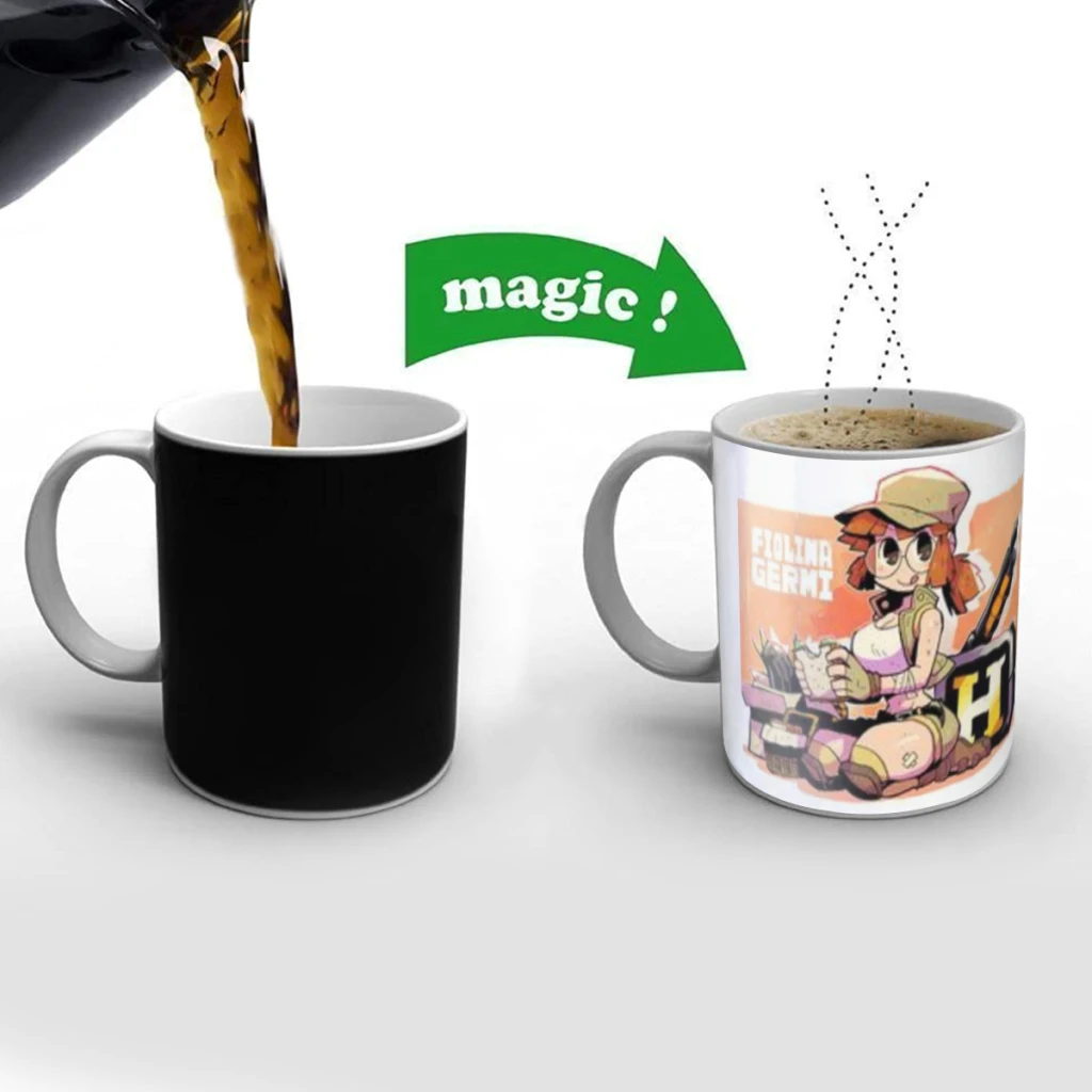 

Classic Retro Game Metal Slug Gamer Creativity Change Color Chang mug Ceramic mug Hot Coffee Cup Breakfast Cup mug Friend Gift