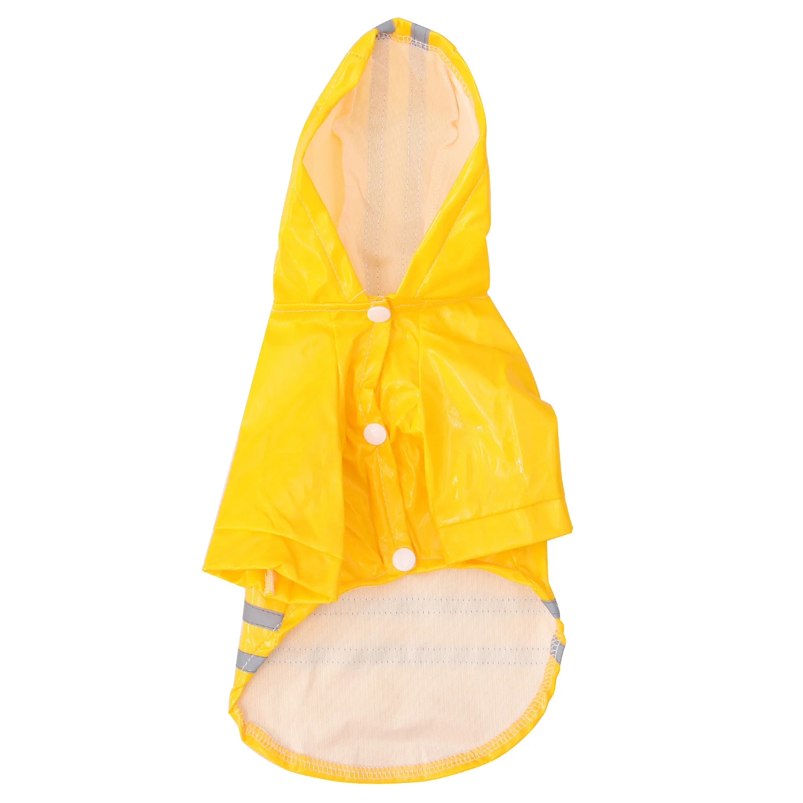 

Hoodie Dog Slicker Jacket Hooded Rainwear Coat For Small Dog Rain Coat Jacket Rain Slicker Dogs Red M