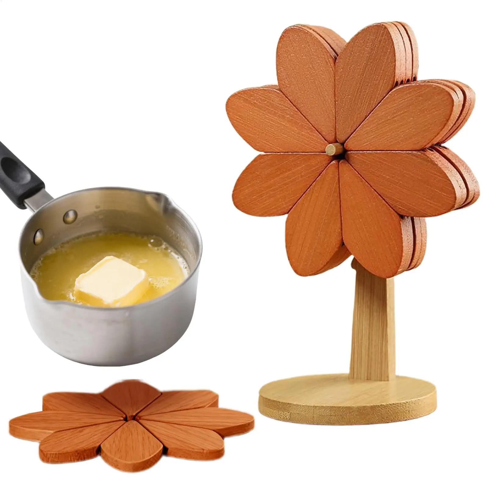 Trivets For Hot Dishes Heat Resistant Windmill Coasters Windmill Trivets For Hot Pots And Pans For Kitchen Home Decor Table Desk