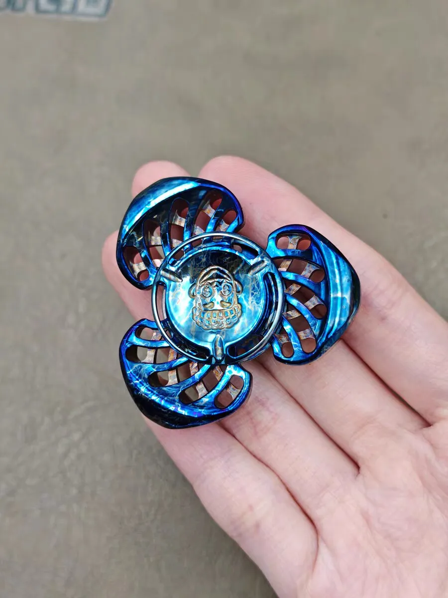 Used EDC Zach Lab, Small Turbo + Late Storm Titanium To Make Color EDC Decompression Toy