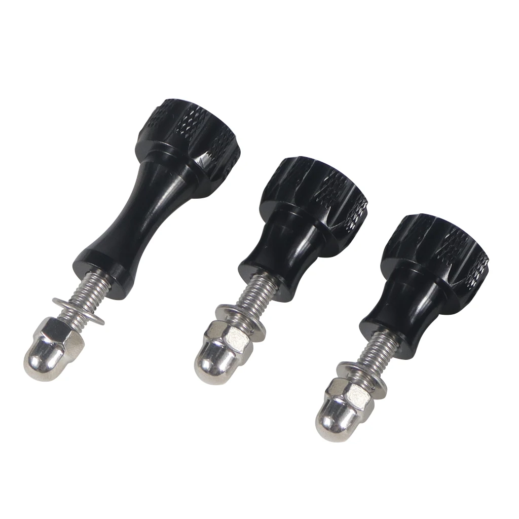 BGNing 1pack von 3pcs 1 Lange + 2 Kurze Bunte CNC Aluminium Bolt Mutter Schraube für GoPro Hero 7 6 5 3 + 4 SJ4000 EKEN YI 2 4K Montieren – Detail 13