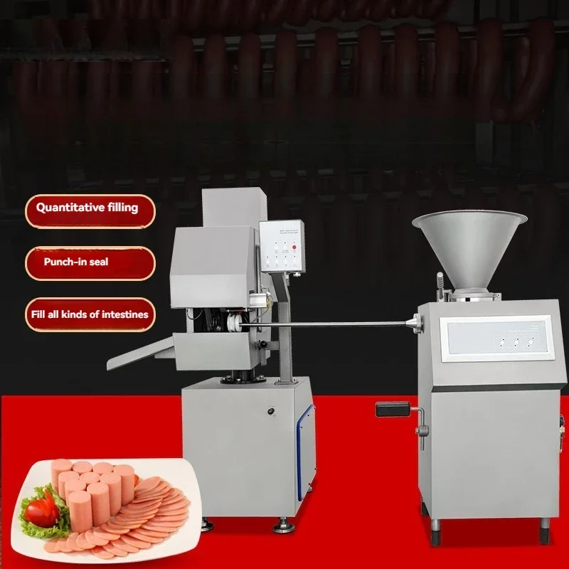 Hot Dog Making Machine Automatic Industrial Sausage Stuffer