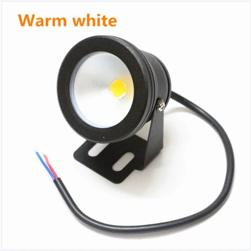 Waterproof IP65 LED Underwater Spot Light For Swimming Pool Fountains Pond Water Garden Aquarium 900~1000LM 180 Degree Direction