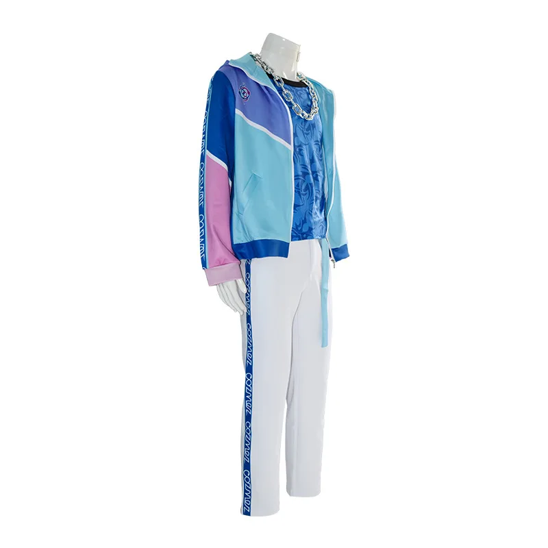 Paradox Live Cosplay Costume Halloween Carnival Adult Men Jacket Pants T-shirt Sports Suit Kanata Yatonokami Cozmez