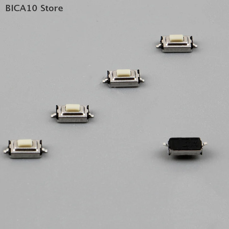 100 قطعة التصحيح الإدراج المباشر أفقي من نوع 2 أقدام اللمس مفتاح Microswitch النحاس 2 القدم الجانب الصحافة زر التبديل 3*6*2.5 مللي متر