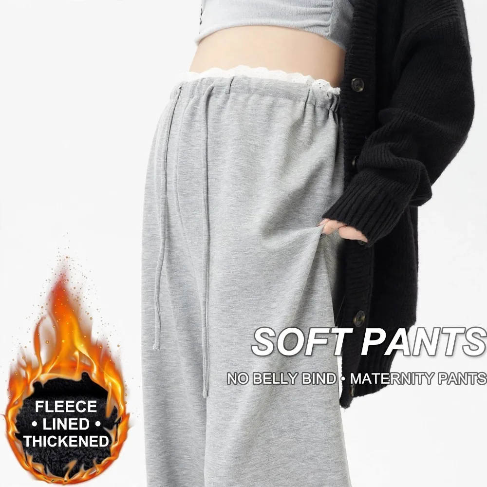 Maternity Maternity Sweatpants Breathable Wide Leg Casual Pregnant Women Spring Autumn Winter Summer Travel Beach Daily Work Home Wear - Aliexpress Deal