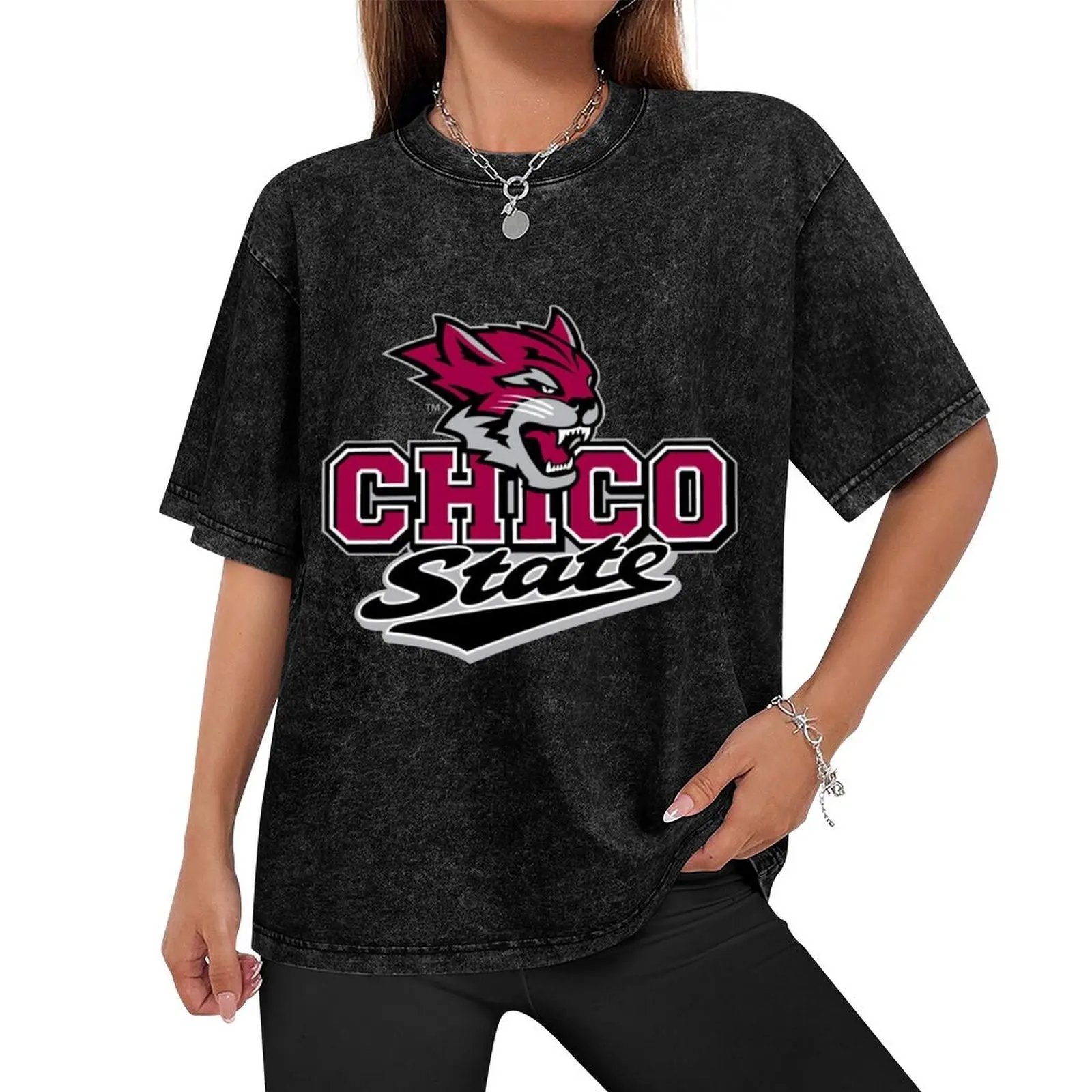 Chico-State-University-Wildcats-shirt-Gift-Trending-Design- T-Shirt vintage clothes quick-drying heavyweights mens t shirt