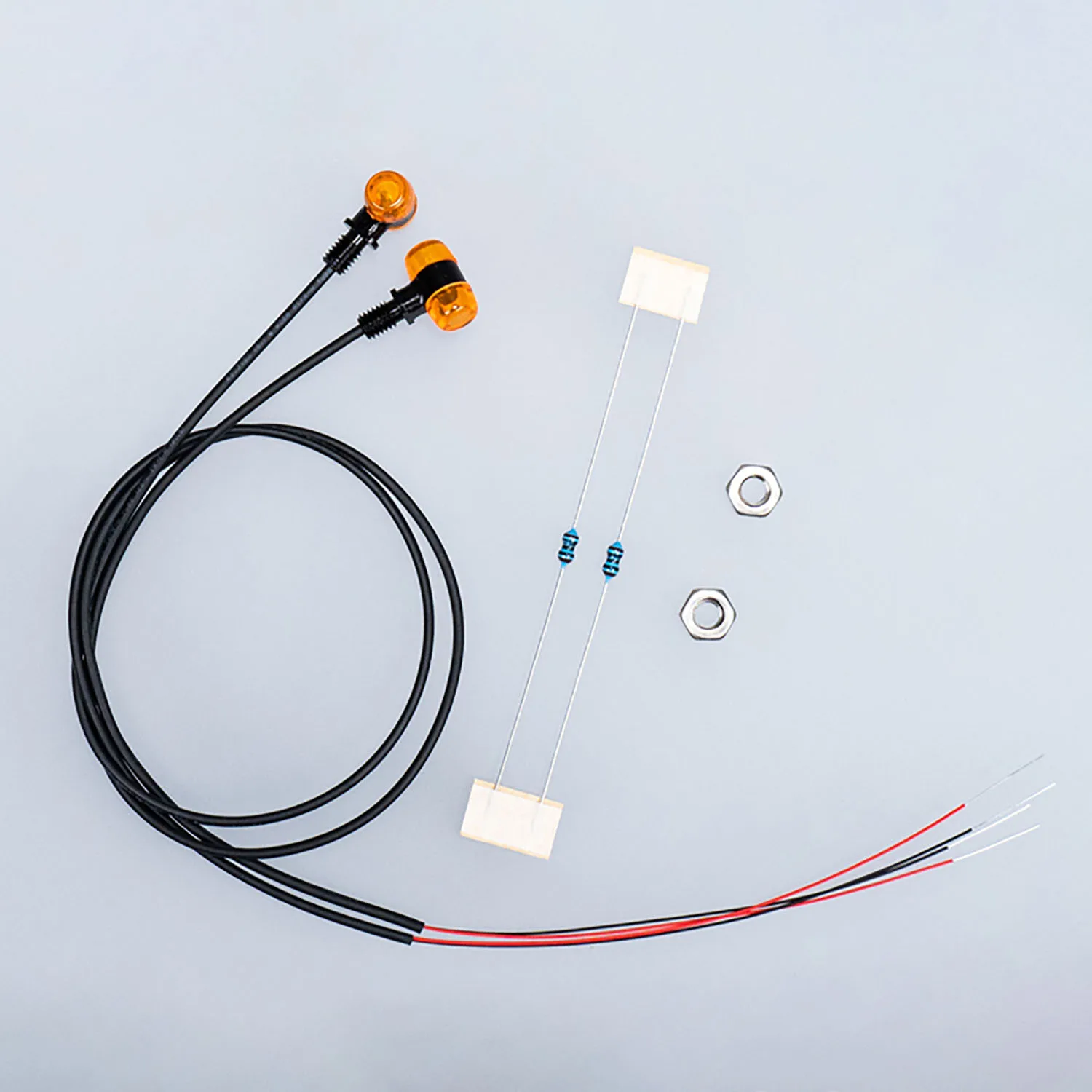 

1/14 пластиковая сигнальная лампа габарита для DIY Tamiya RC тягач VO FH16 SC R620 RC грузовик игрушки модель самосвала