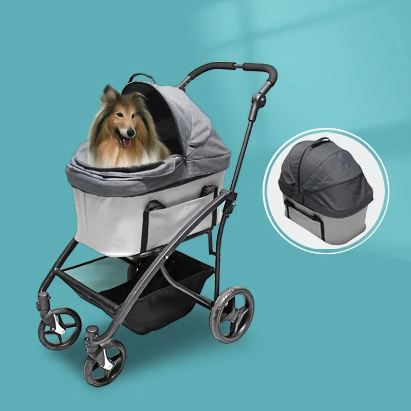 Large Doggie Stroller Pet Stroller Dog Car Seat