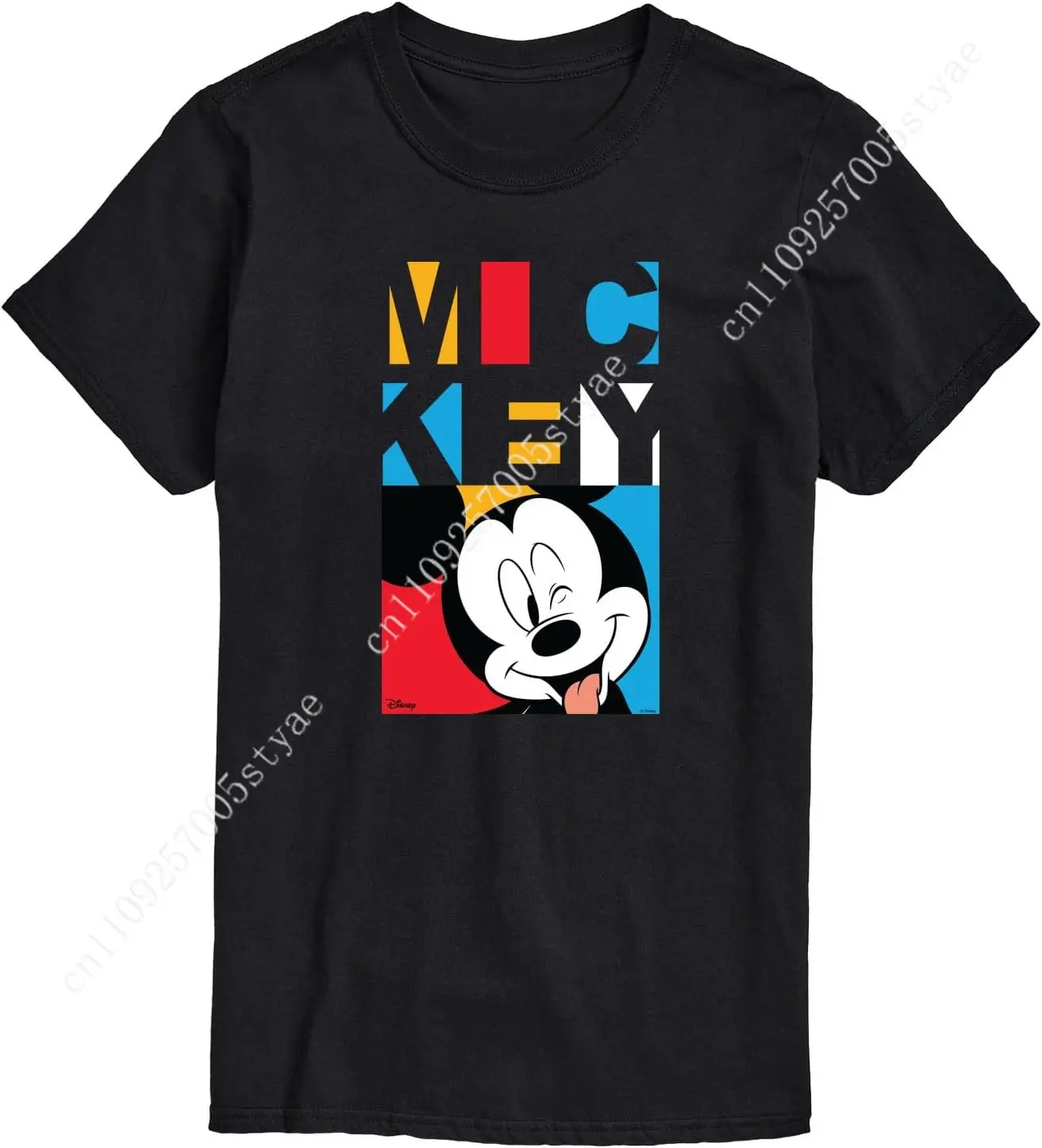 

Disney Men's Official Mickey Mouse Classic Graphic Short Sleeve Cotton T-Shirt