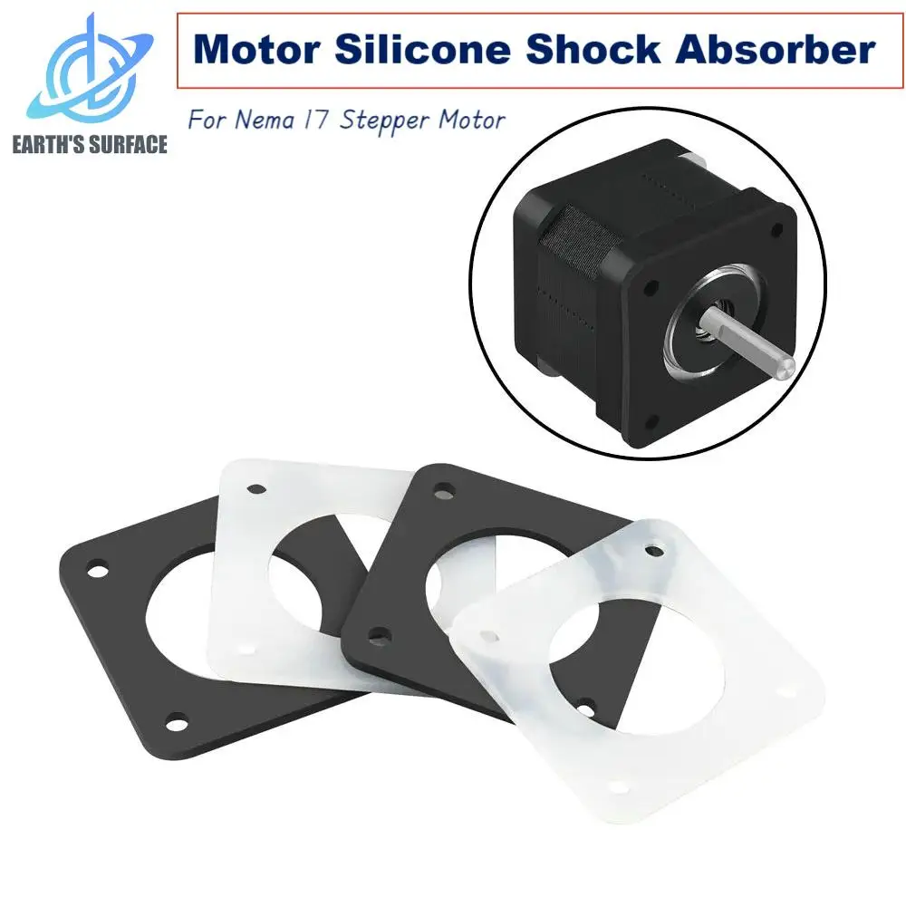 

DB-3D Printer Parts Nema 17 Stepper Motor Damper Silicone Shock Absorber Lsolator 42 Motor Absorber For Motor CNC machine parts