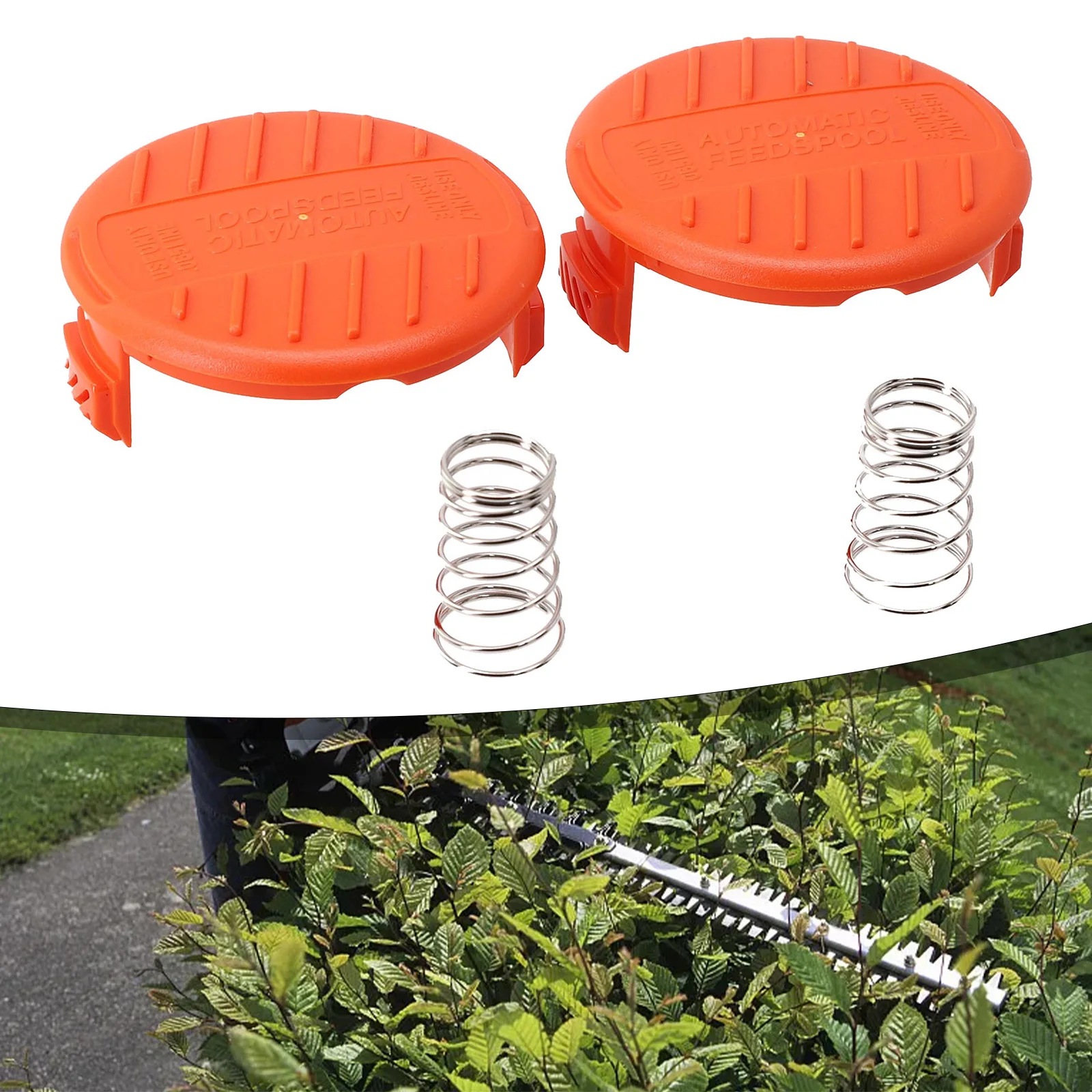 Garden Park Spool Cap Trimmer Spare Parts Protects Line ABS Material Color As Pictures For Black Decker 385022-03N