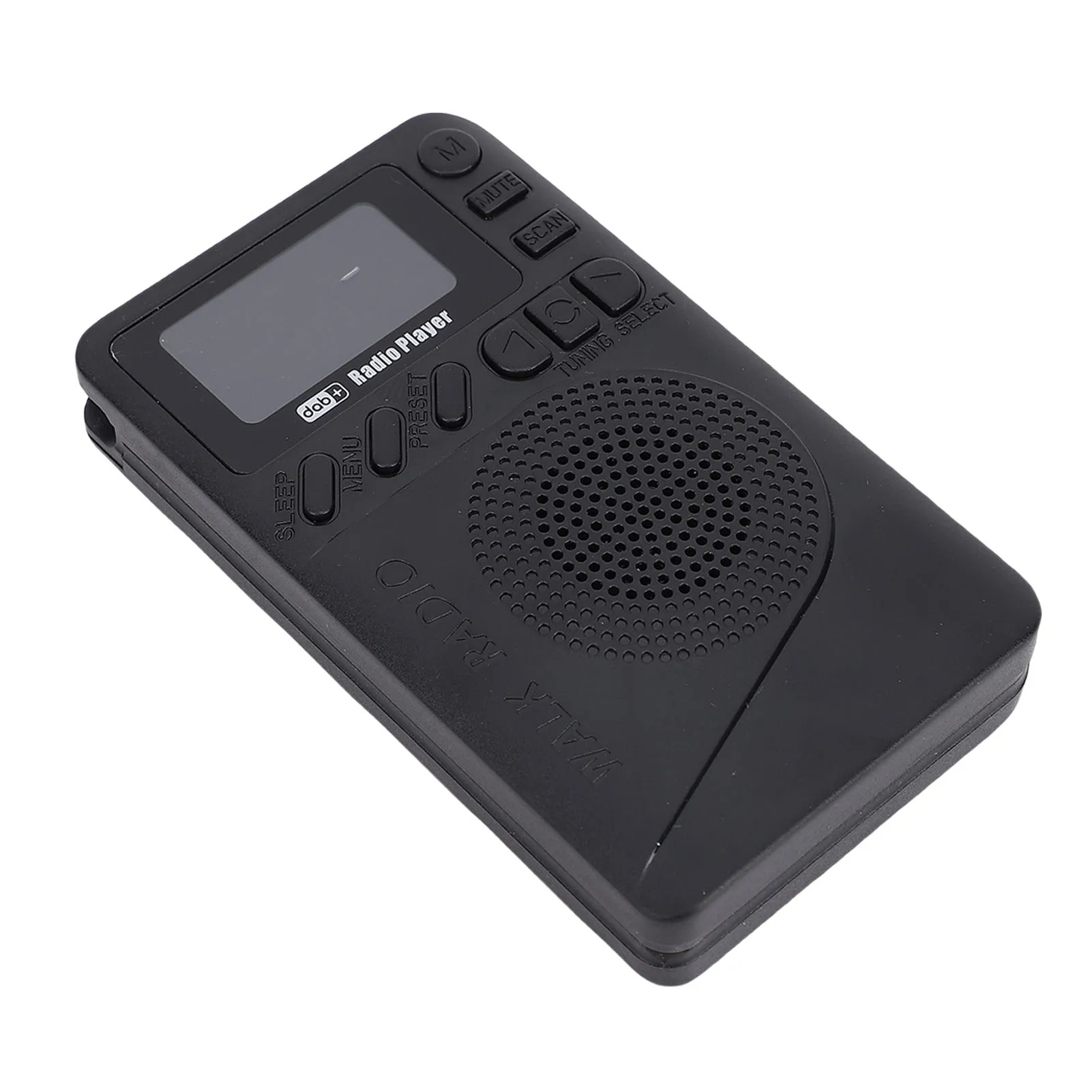 راديو DAB + FM محمول 3 في 1 تصميم LED شاشة ملونة راديو جيب محمول مدمج سمّاعات بلوتوث وبطاقة تخزين