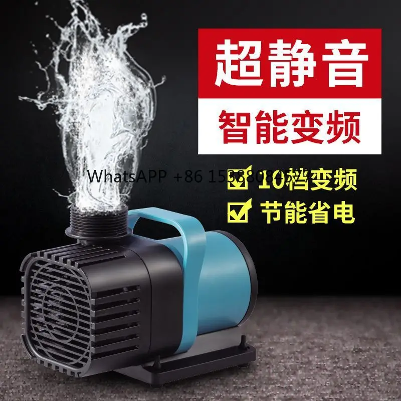 

Songbao fish tank filter circulating water pump ultra-quiet frequency conversion water pump fish tank change water pump bottom s