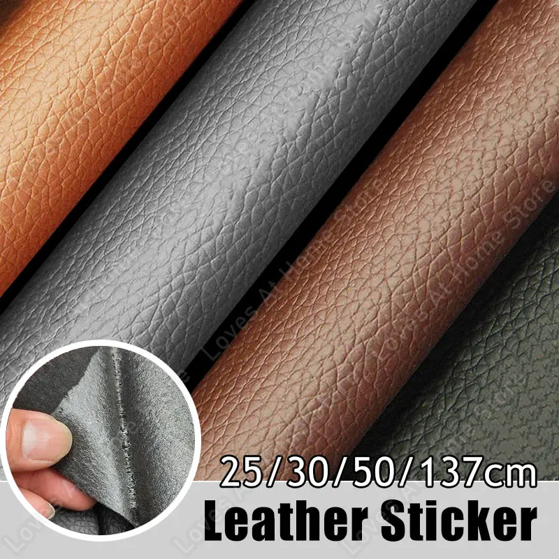 Leather Repair Tape Self-Adhesive Waterproof Wear-Resisting Leather Patches For Furniture Sofa Car Seats Shoes Bags DIY Fabric