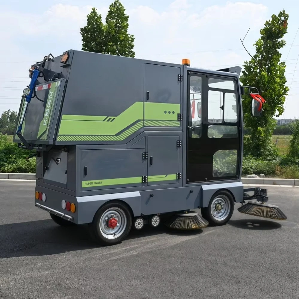 Machine de nettoyage industrielle balayeuse électrique machine de nettoyage commerciale machine de nettoyage alimentée par batterie