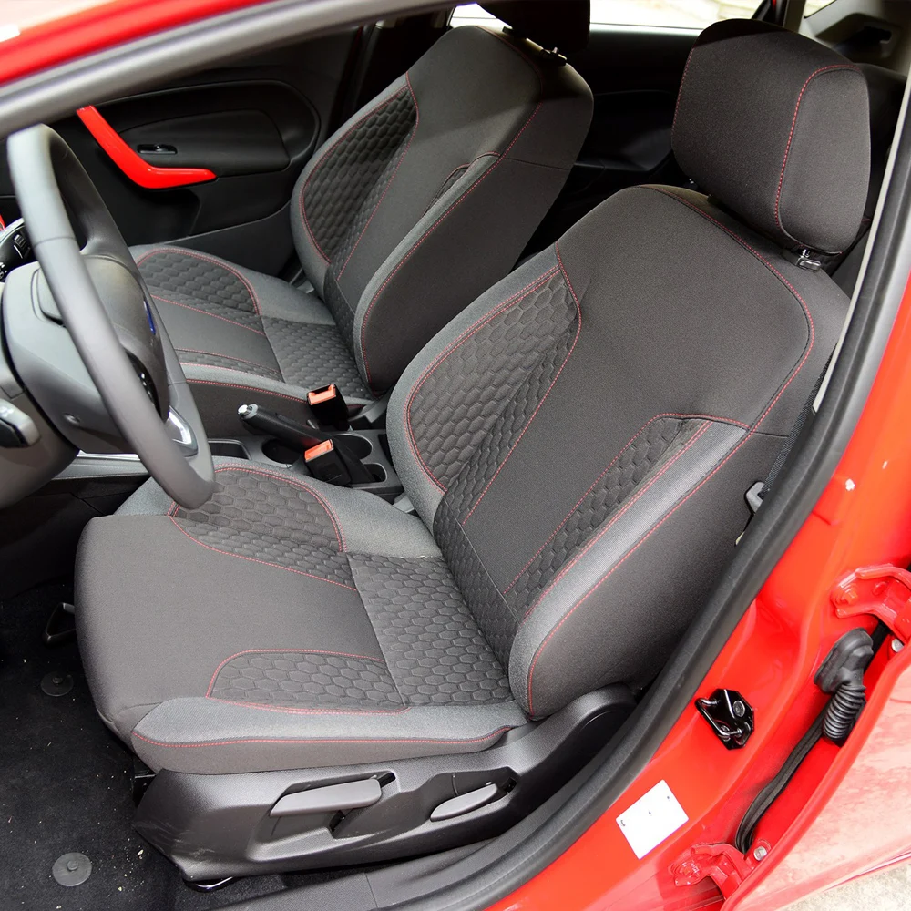 Coprisedili Speciali per Auto Ford Fiesta 2009-2016 in Pelle PU, Accessori per Auto