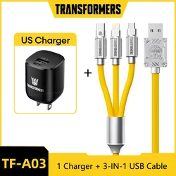 Transformers USB Fast Charger PD Type C Quick Charge Phone Charger Adapter For iPhone 15 Pro Samsung Xiaomi Huawei USBC Charger