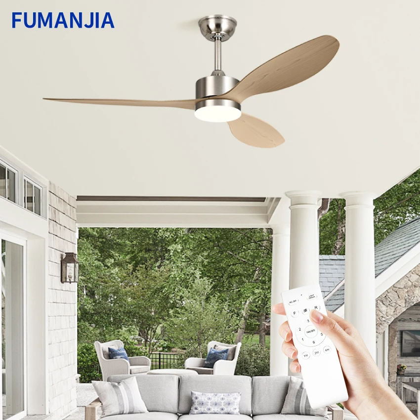 FUMANJIA DC Inverter Motor + Remote Control | 6-Speed Adjustment | 3-Color Dimmable 24W | Suitable for Living Room & Bedroom