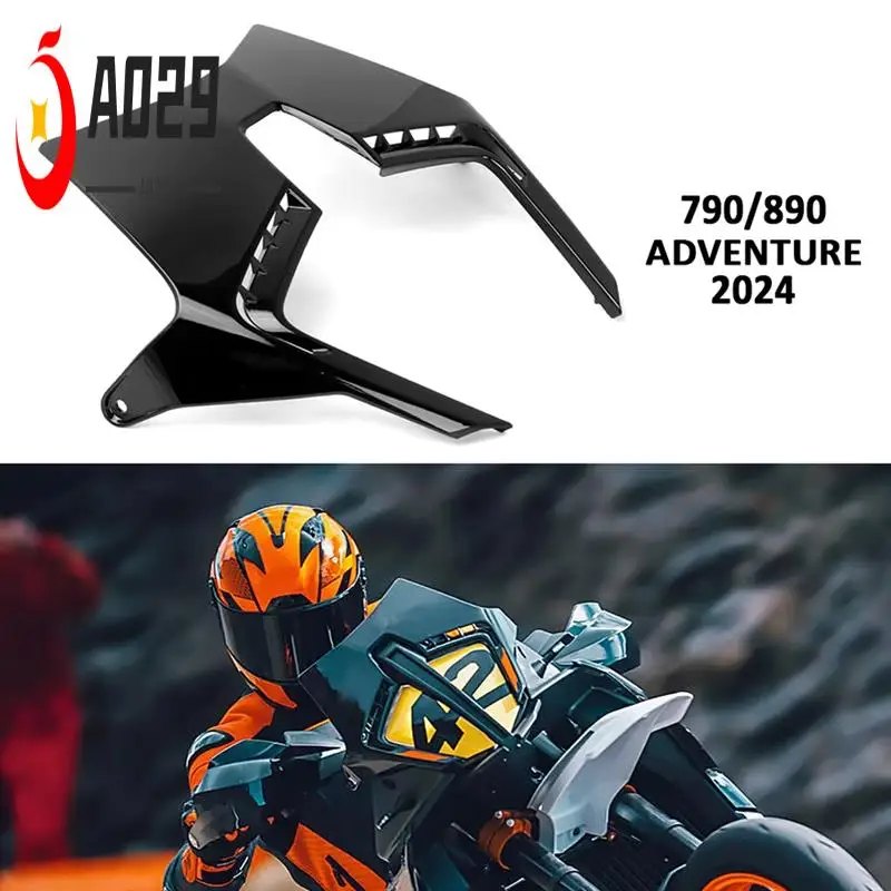 

A029-Motorcycle Windscreen Windshield Wind Deflector Flyscreen For 790 Adventure Adv 890 ADVENTURE ADV 2024