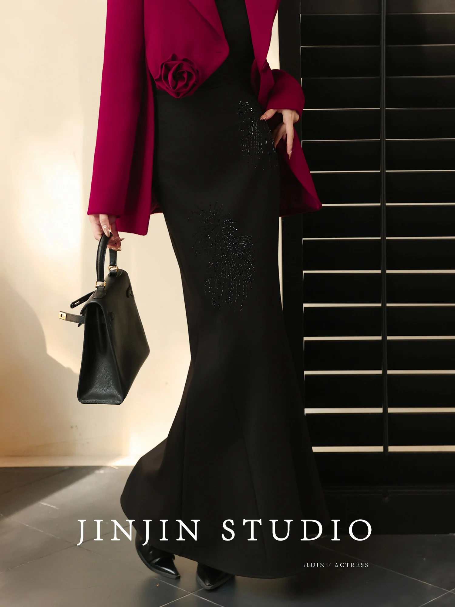 

Оригинальная женская юбка-трапеция MD iny Departure Fce с подкладкой, утягивающая, универсальная, с завышенной талией, повседневная, нескользящая