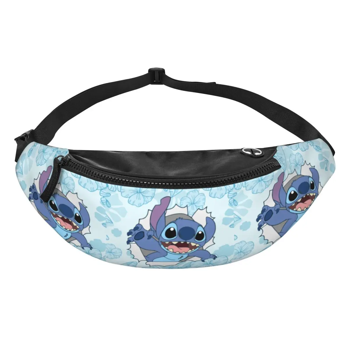 

Custom Casual S-Stitches Fanny Pack for Running Men Women Crossbody Waist Bag Phone Money Pouch