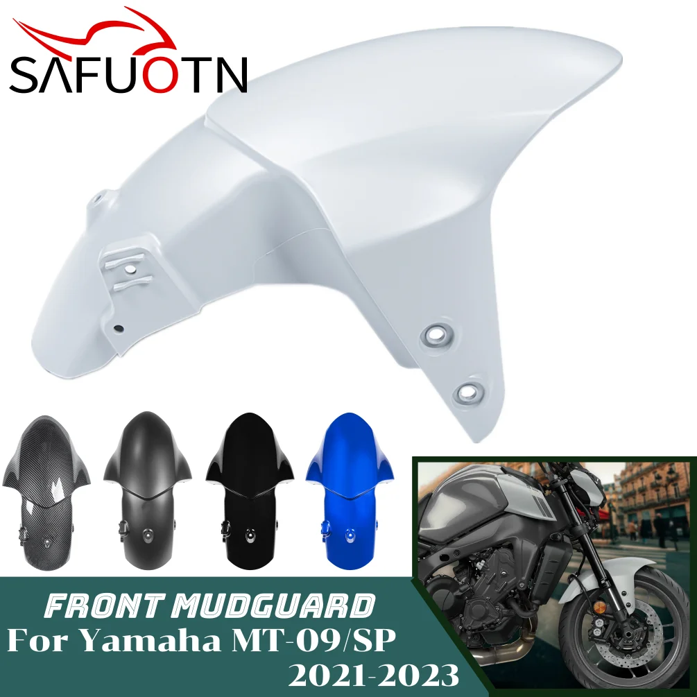 

for MT-09 Front Tire Hugger Fender Mudguard For Yamaha MT09 SP 2021 2022 2023 MT 09 Motorcycle Wheel Splash Guard Accessories