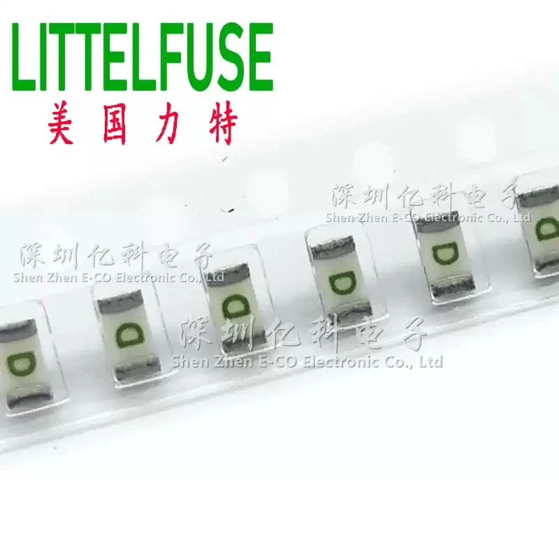 0437.250WR imported Lite 1206 patch fuse 250mA/125V silk screen: D fast melting 0.25A