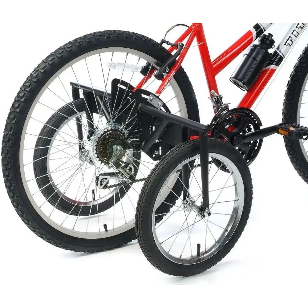 Adult Training Wheels Kit for 24-27 Bikes - Heavy-Duty Stabilizer, Supports Over 250 lbs