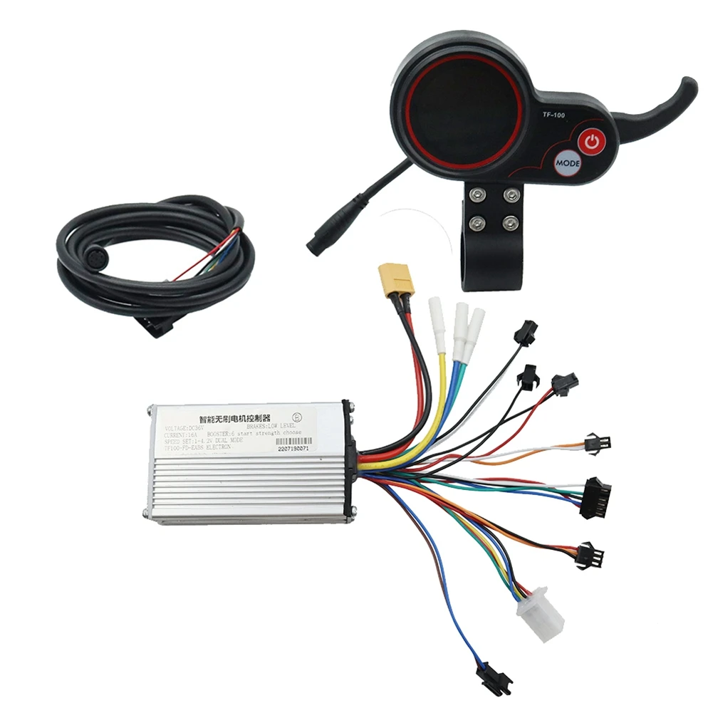 36V 16A Electric Scooter Controller Dashboard Kit with TF-100 Display Scooter for KUGOO M4 Electric Scooter Parts