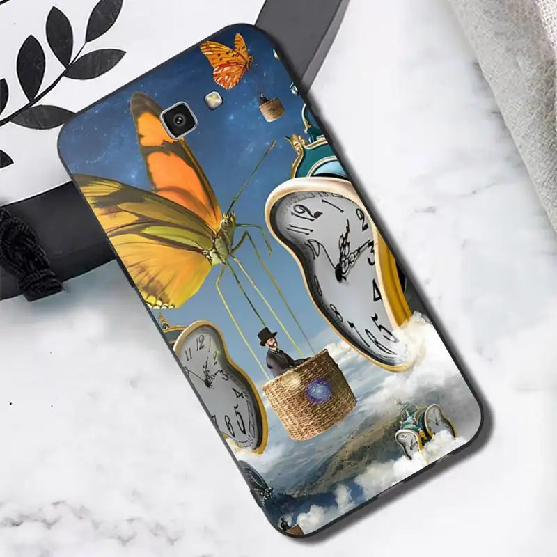 FHNBLJ Salvador Dali painting artwork Phone Case for Samsung S20 lite S21 S10 S9 plus for Redmi Note8 9pro for Huawei Y6 cover