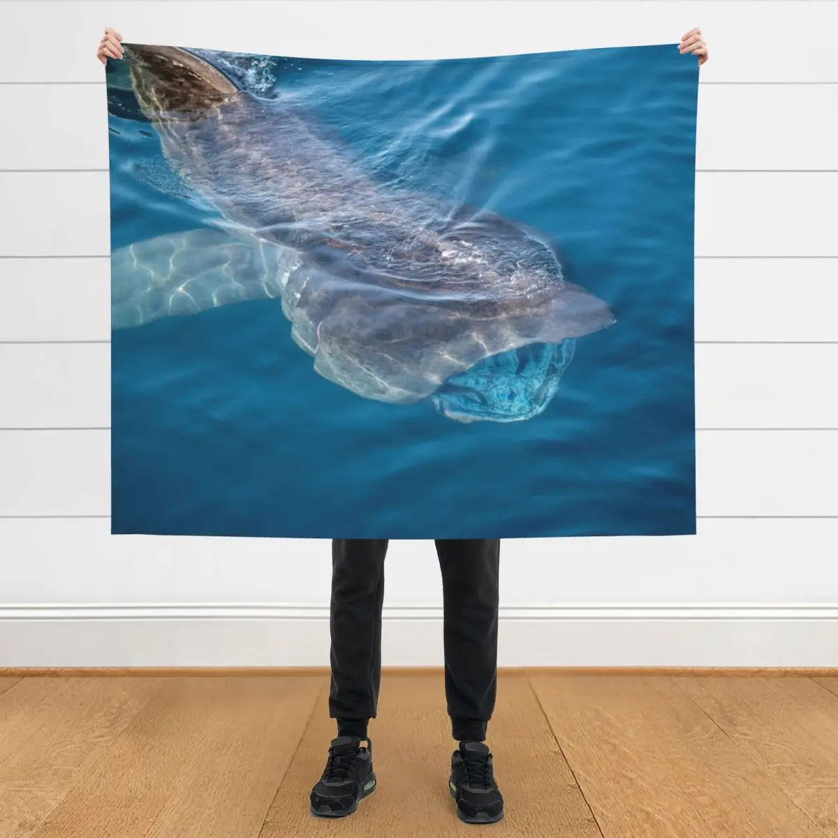 

Basking Shark, West Cork, Ireland Throw Blanket Soft Plush Plaid Summer Beddings Designers Heavy Blankets