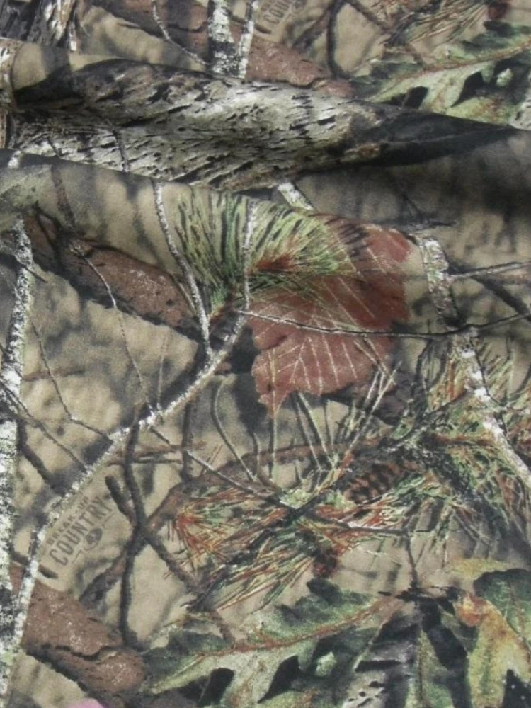 نسيج التمويه البرية التمويه الملابس المحاكاة الحيوية بواسطة ساحة Diy بها بنفسك الملابس الخياطة المواد القماش لكل متر #4