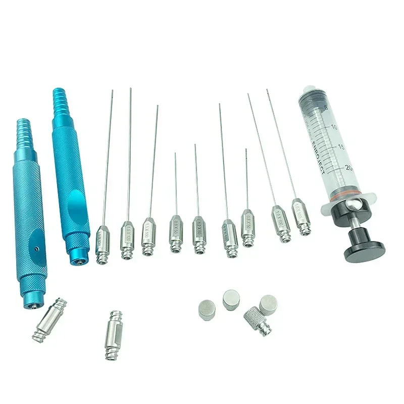 facial fat grafting beauty liposuction cannula hub facial fat transfer syringe kit liposuction cannula