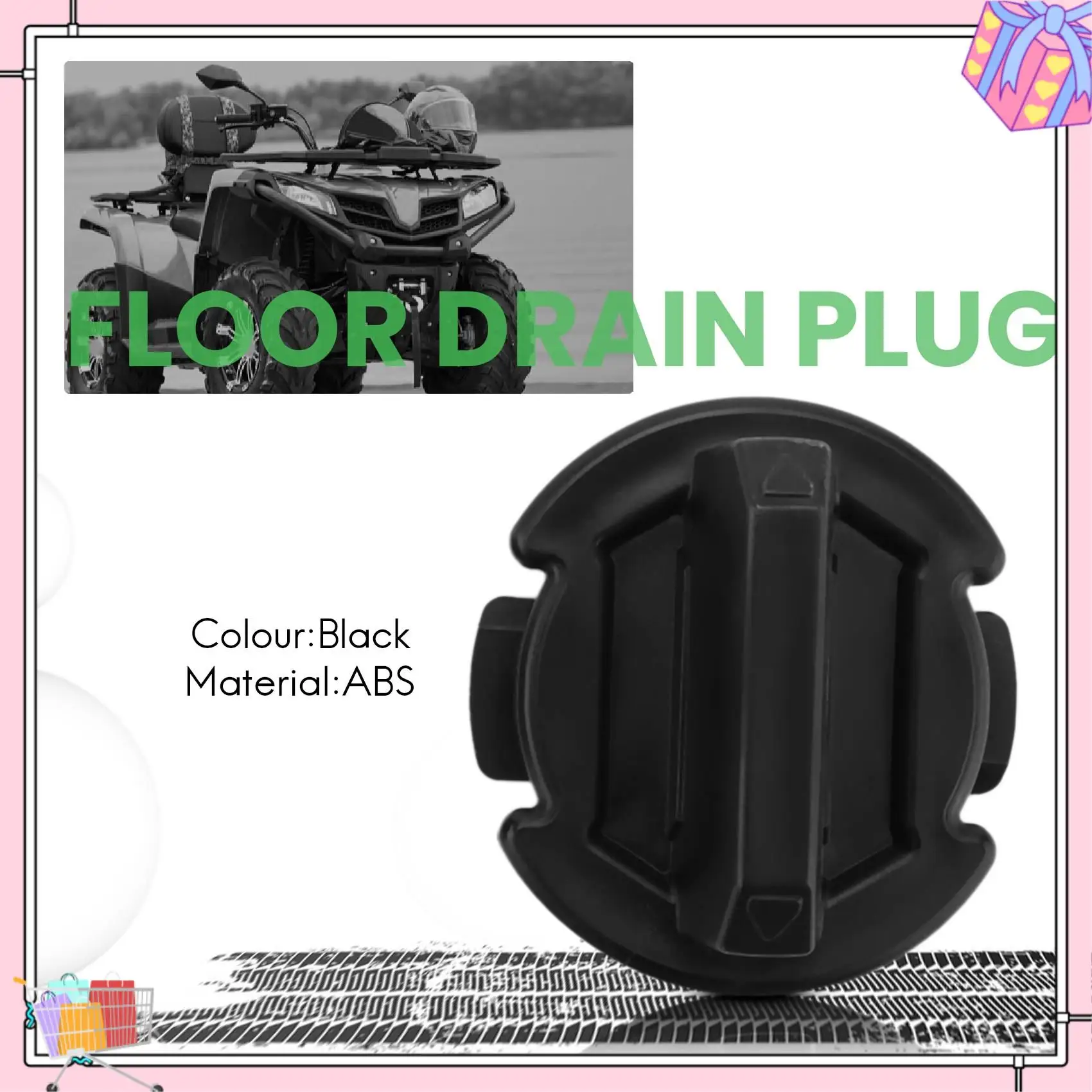 

A77T-2-Pack Floor Drain Plug For Polaris General Rzr 900 1000 S Xp 4 Turbo Rs1 5414694