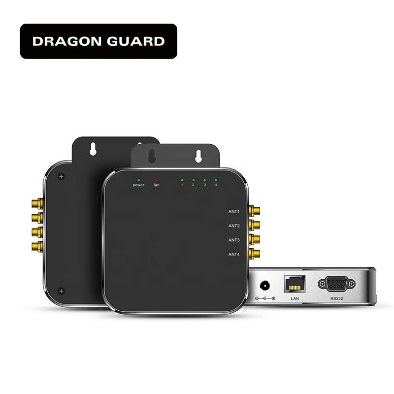 DRAGON GUARD RIRW07 Hersteller Großhandel UHF RFID Antennenleser 8M große Reichweite 18dBi wasserdichte Zugangskontrollkartenleser