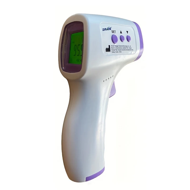 Non-contact high precision medical forehead temperature gun handheld intelligent ear thermometer home fever detector LED display