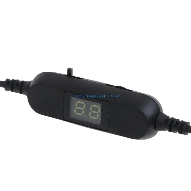 Molf 130cm 1.3-12 Vled Dimmer SwitchingBrightness Ajuste Controlador para ventilador lámpara luz