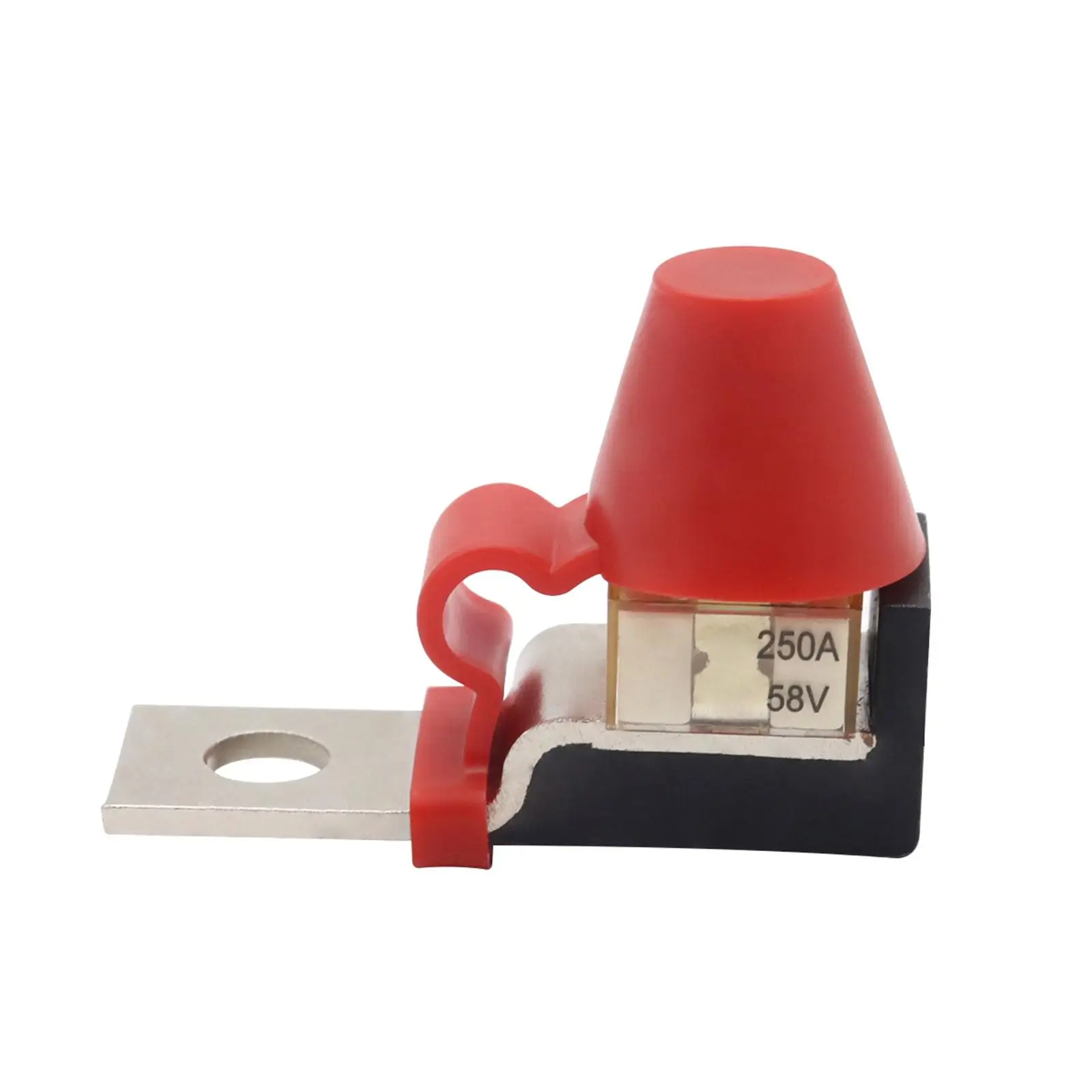 

Dustproof Compact Terminal Fuse Block Kit with Insulating Cap Marine Rated for Boat Truck New Energy