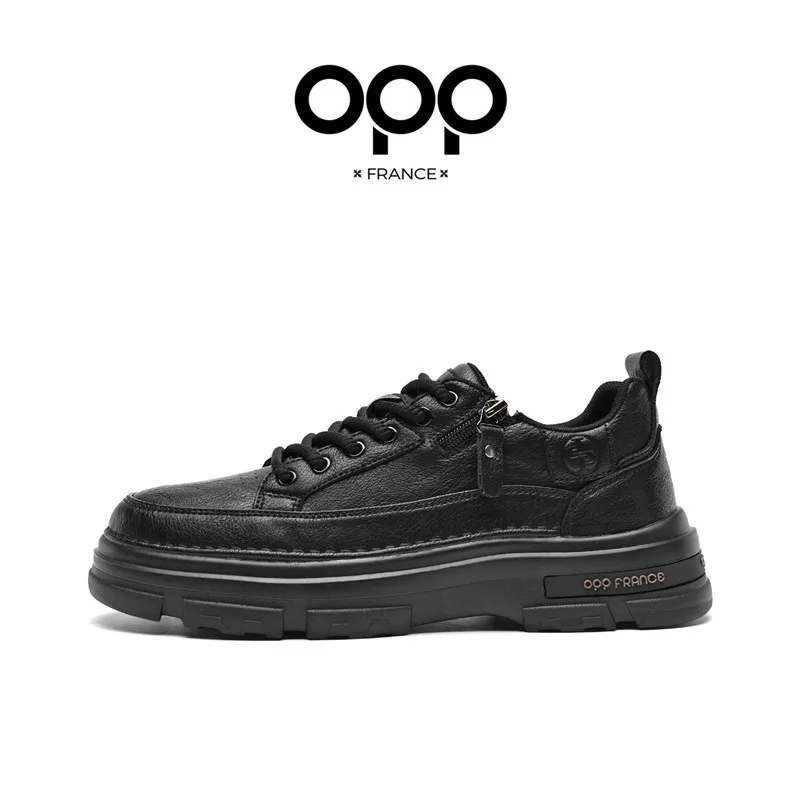 OPP Men's New work Shoes Running Blance Sports 574 Shoes safe Sneakers Genuine Leather work boots view 3