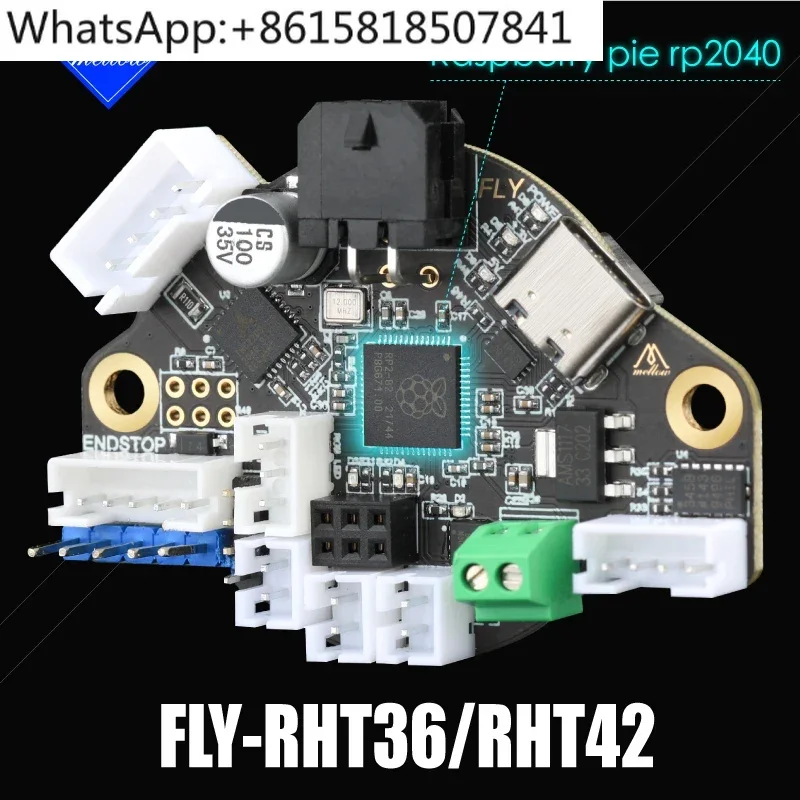 

FLY 3D Printer USB Tool Head Board for KlIpper Compatible Gemini Motherboard and Raspberry Pi