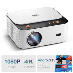 AUN Z5S Projector Android TV Portable Full HD Home Cinema 1080P LED Smart 4K VideoProjector 3D WIFI High Quality MINI Theater