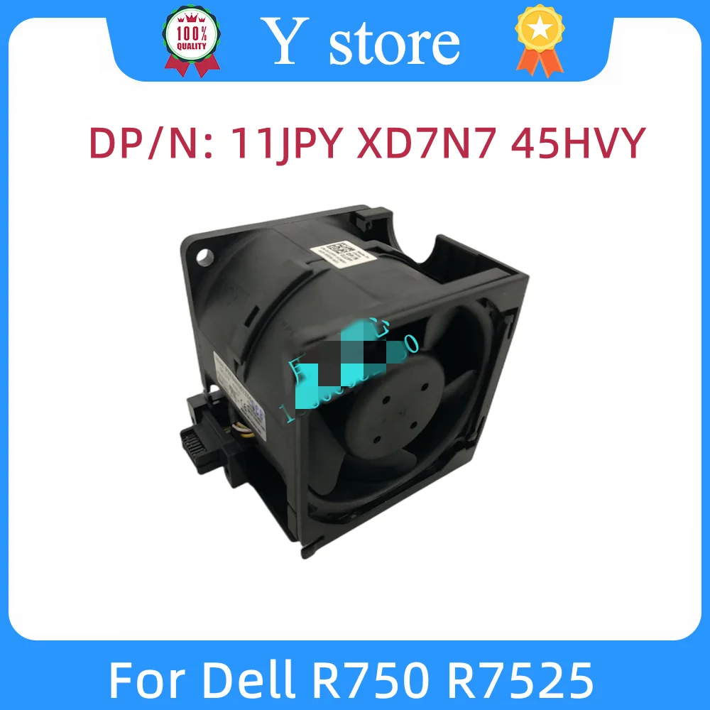 Y Store New Original For Dell R750 R7525 Radiator Heatsink Cooling Fan 11JPY XD7N7 45HVY 011JPY 0XD7N7 045HVY Fast Ship