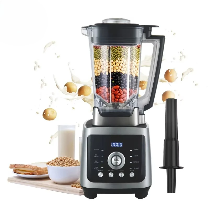 Portable Heavy Duty Full Automatic Beverage Mixing Station for Ice, Smoothie, Milkshake and Soybean Milk Preparation