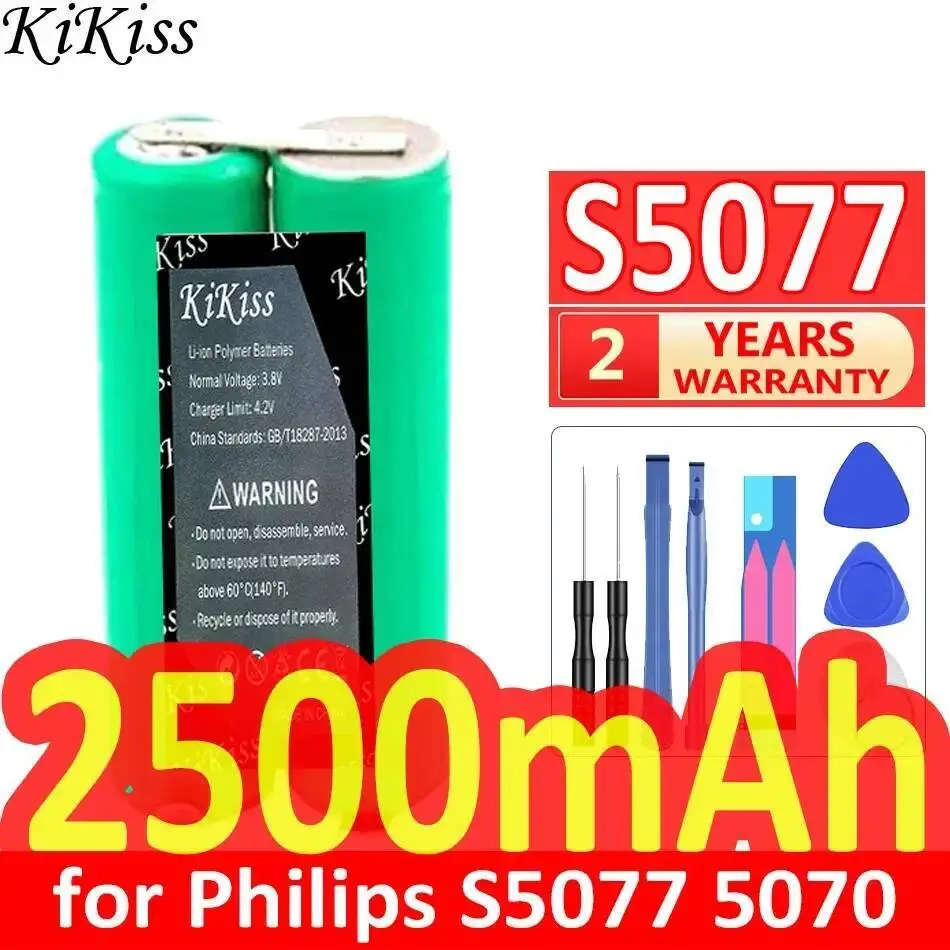 

Аккумулятор для электробритвы 2500 мАч для Philips S5077 5070 FT658 FT618 FT668 FT688 S5080 S5081 S5090 S5095 YS534 YS536